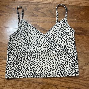 Cheetah tank top